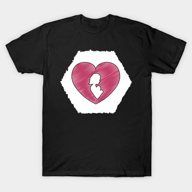 Happy Mothers Day T-Shirt by Being Famous